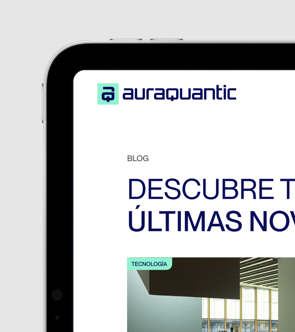 Logo Web AuraQuantic Branding