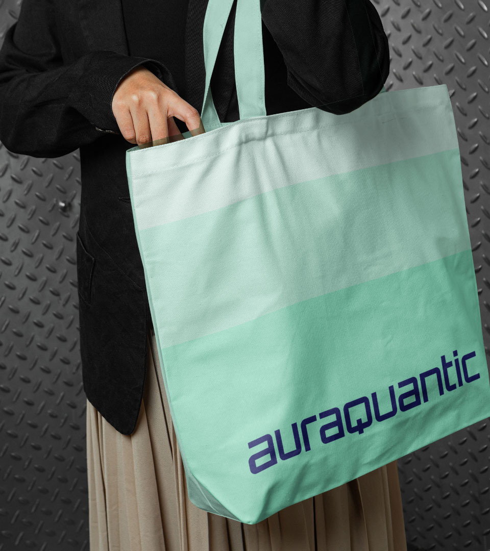 Tote Bag AuraQuantic Branding